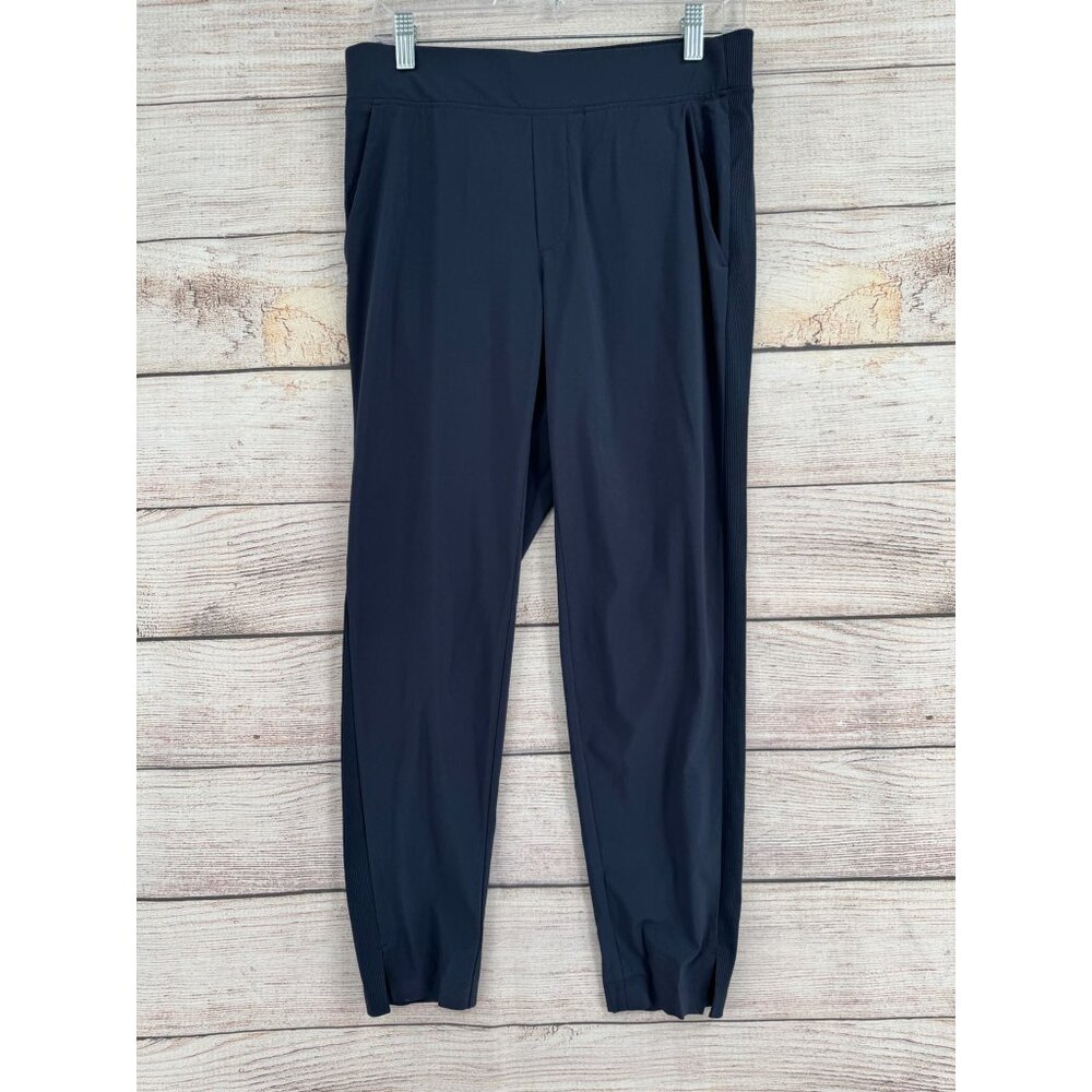 Athleta Brooklyn Mid Rise Ankle Pant Women's Size 6 Navy Blue